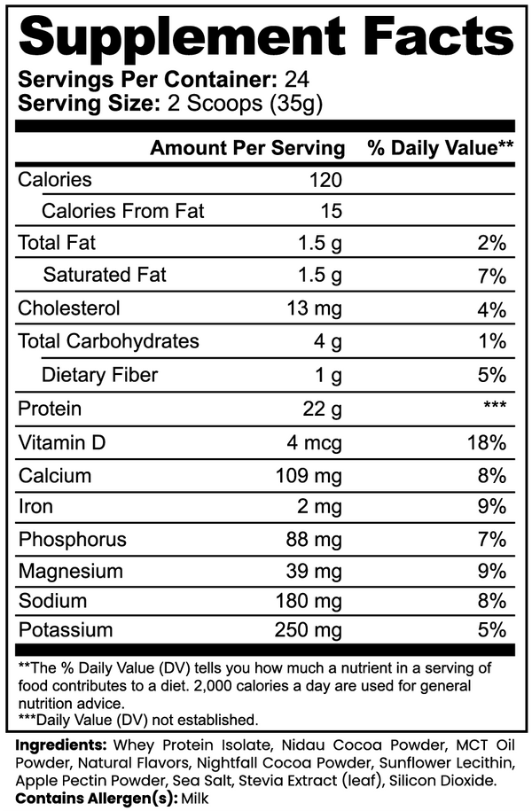 WHEY PROTEIN - CHOCOLATE