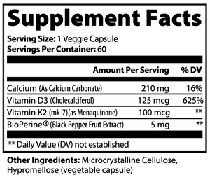 Vitamina D3 + K2